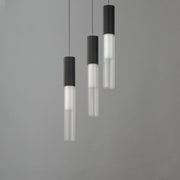 ET2 E11013-144BK Reeds 3 Light LED Pendant | Black