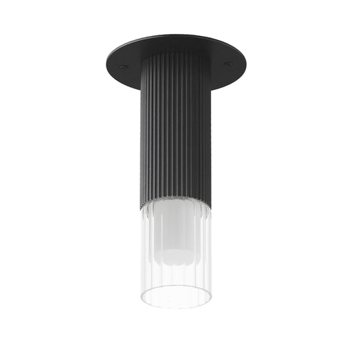 ET2 E11014-144BK Reeds LED Flush Mount | Black