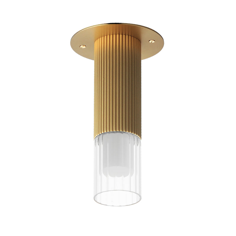 ET2 E11014-144GLD Reeds LED Flush Mount | Gold
