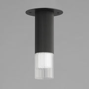 ET2 E11014-144BK Reeds LED Flush Mount | Black