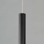 ET2 E11020-95BK Diaphane LED 1 Light Pendant | Black