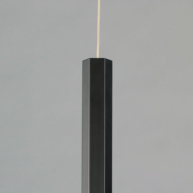 ET2 E11020-95BK Diaphane LED 1 Light Pendant | Black