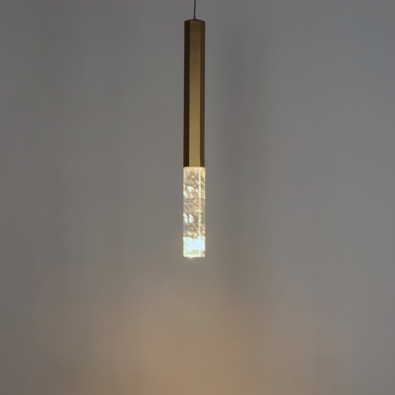 ET2 E11020-95GLD Diaphane LED 1 Light Pendant | Gold