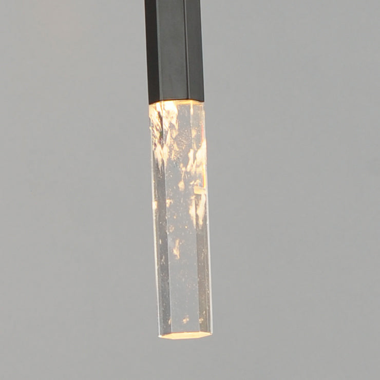 ET2 E11021-95BK Diaphane LED 1 Light Pendant | Black