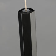 ET2 E11022-95BK Diaphane LED 1 Light Pendant | Black