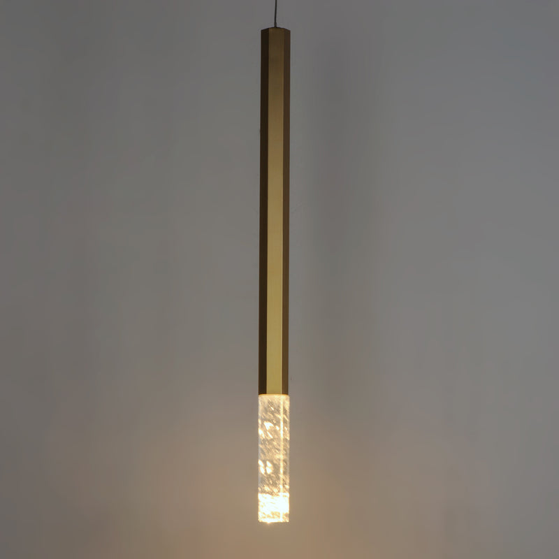 ET2 E11022-95GLD Diaphane LED 1 Light Pendant | Gold
