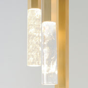 ET2 E11023-95GLD Diaphane LED 3 Light Pendant | Gold