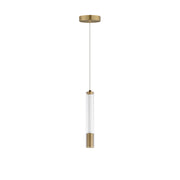 ET2 E11061-144NAB Cortex 10" LED Pendant | Natural Aged Brass