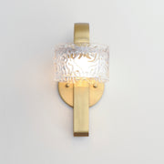 ET2 E11080-124NAB Elysian 1 Light LED Wall Sconce | Natural Aged Brass