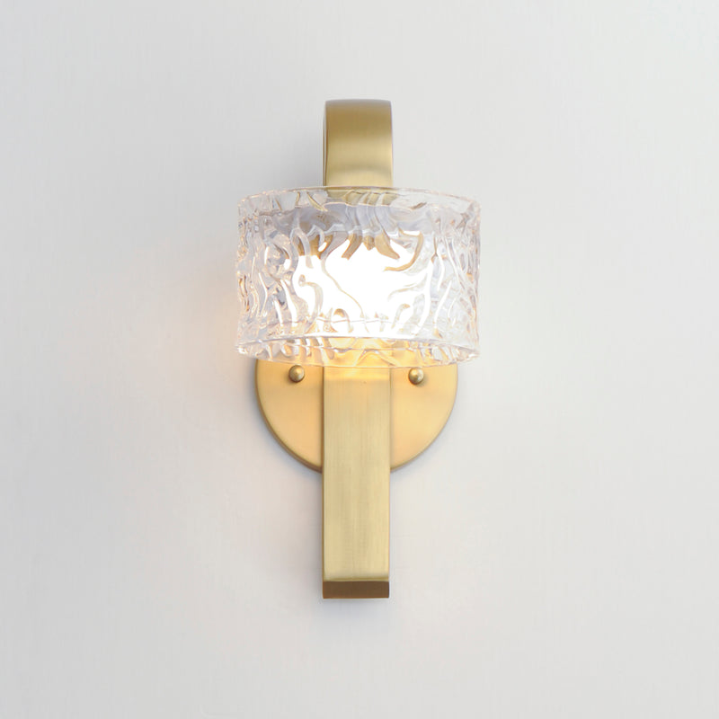 ET2 E11080-124NAB Elysian 1 Light LED Wall Sconce | Natural Aged Brass