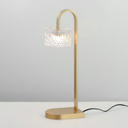 ET2 E11087-124NAB Elysian 1 Light LED Table Lamp | Natural Aged Brass