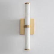 ET2 E11201-WAGLD Aragon 17" Bath Vanity | White Alabaster / Gold