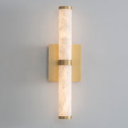 ET2 E11201-WAGLD Aragon 17" Bath Vanity | White Alabaster / Gold