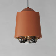 ET2 E11390-BRKBK Phoenix 9" LED Pendant | Brick/Black
