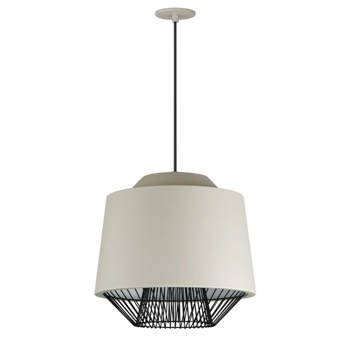 ET2 E11394-GYBK Phoenix 18.5" LED Pendant | Gray / Black