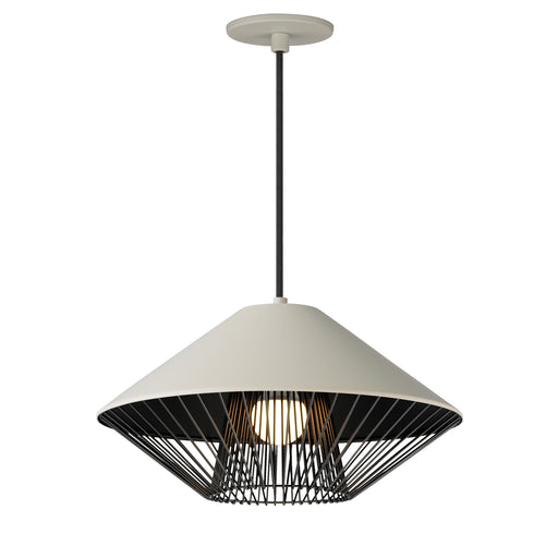 ET2 E11395-GYBK Phoenix 16" LED Pendant | Gray / Black