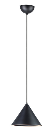 ET2 E20082-BK Abyss 1 Light LED Pendant | Black