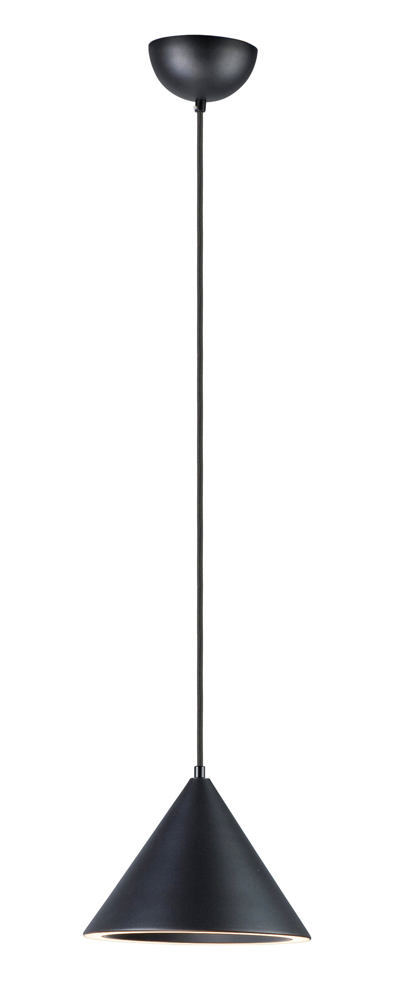 ET2 E20082-BK Abyss 1 Light LED Pendant | Black