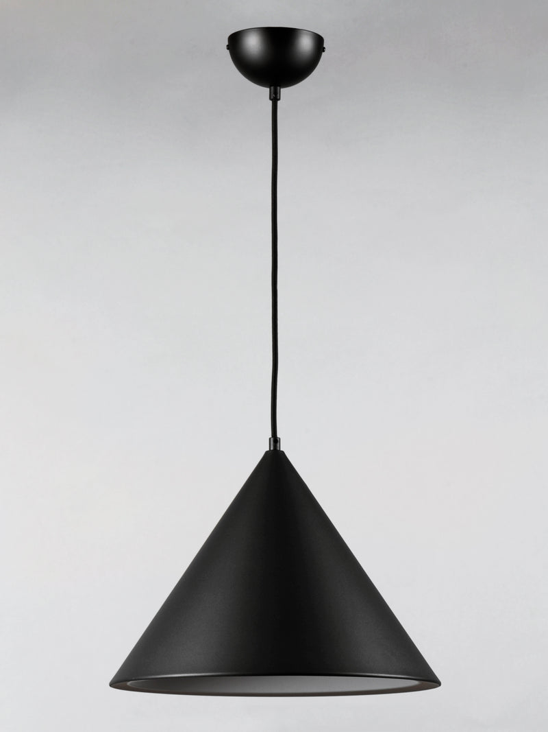ET2 E20082-BK Abyss 1 Light LED Pendant | Black