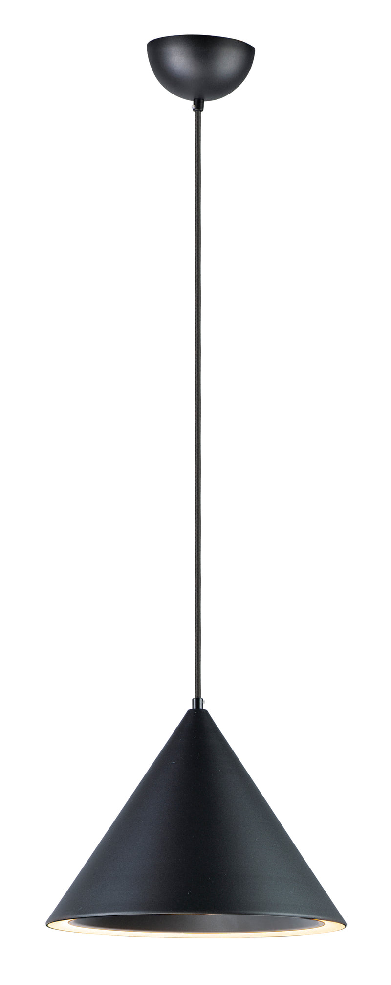 ET2 E20084-BK Abyss 1 Light LED Pendant | Black