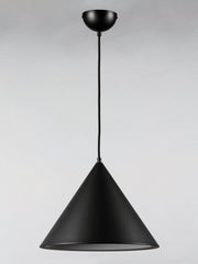 ET2 E20084-BK Abyss 1 Light LED Pendant | Black