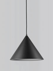 ET2 E20084-BK Abyss 1 Light LED Pendant | Black