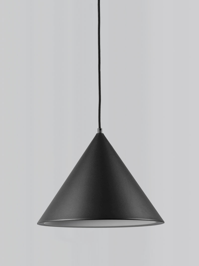 ET2 E20084-BK Abyss 1 Light LED Pendant | Black