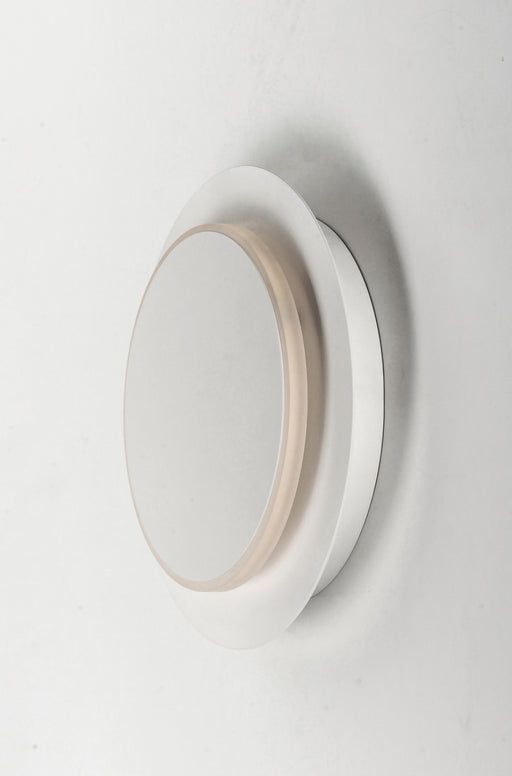 ET2 E20090-MW Revolver LED Flush Mount Wall Sconce | Matte White