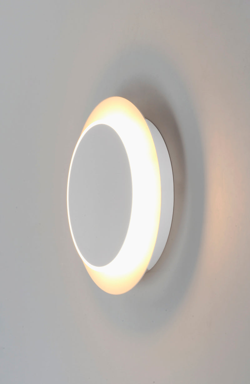 ET2 E20090-MW Revolver LED Flush Mount Wall Sconce | Matte White