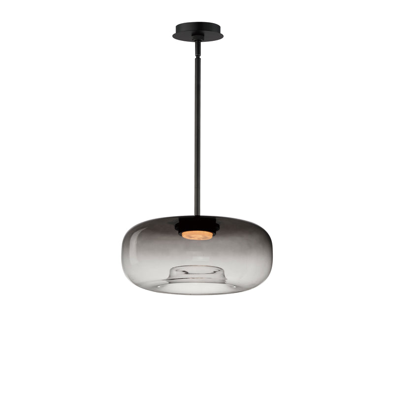 ET2 E20255-142BK Bombona 16"x7" LED Pendant | Black