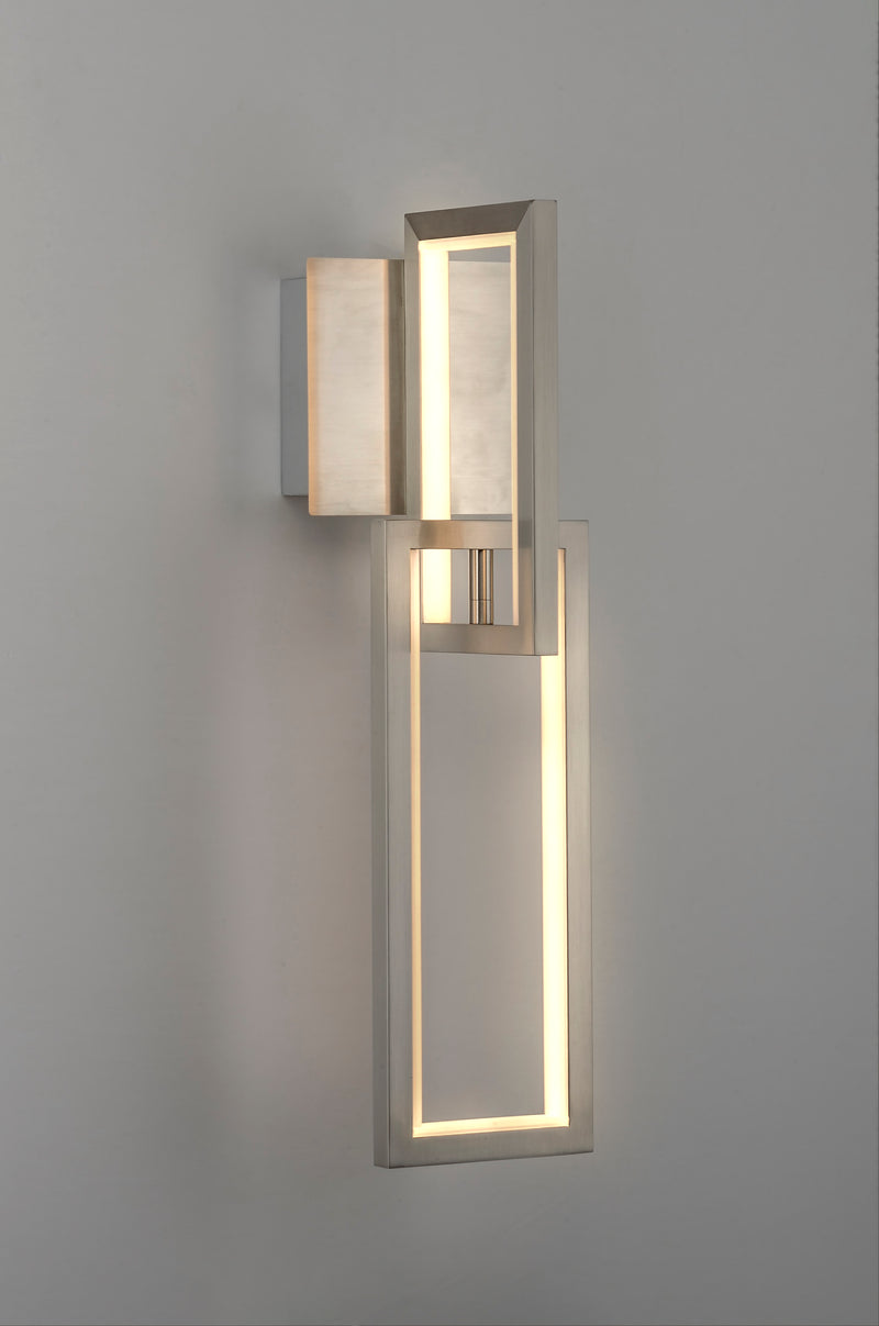ET2 E20350-SN Link LED Wall Sconce | Satin Nickel