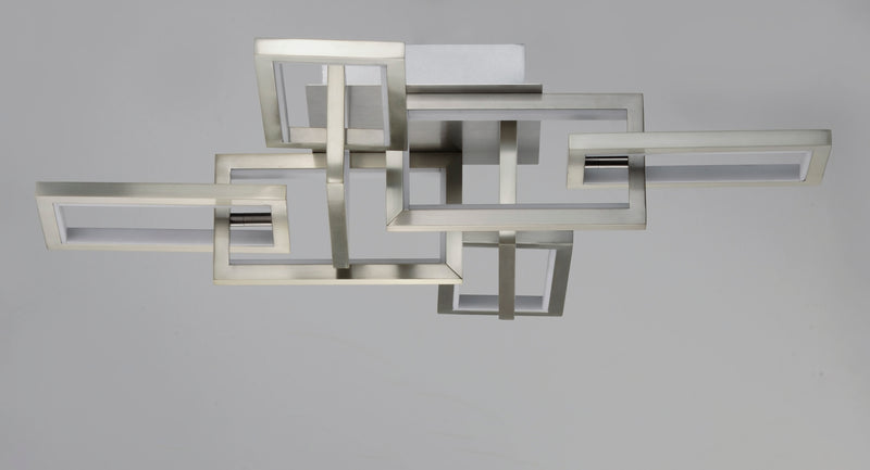 ET2 E20352-SN Link LED Flush Mount | Satin Nickel