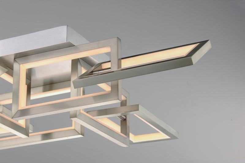ET2 E20352-SN Link LED Flush Mount | Satin Nickel