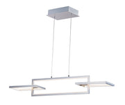 ET2 E20354-SN Link 3 Light LED Linear Pendant | Satin Nickel
