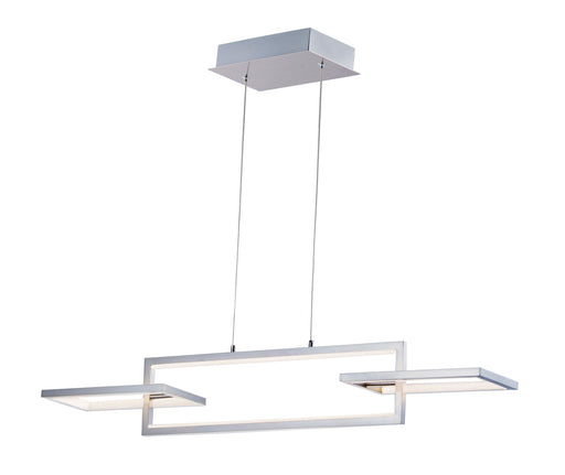 ET2 E20354-SN Link 3 Light LED Linear Pendant | Satin Nickel