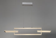 ET2 E20354-SN Link 3 Light LED Linear Pendant | Satin Nickel