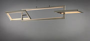 ET2 E20354-SN Link 3 Light LED Linear Pendant | Satin Nickel