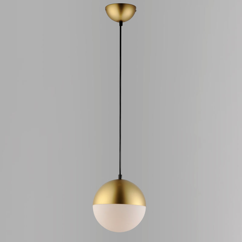 ET2 E20361-92MG Half Moon Medium LED Pendant | Metallic Gold