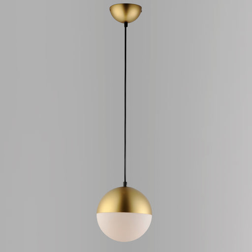 ET2 E20361-92MG Half Moon Medium LED Pendant | Metallic Gold