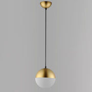 ET2 E20361-92MG Half Moon Medium LED Pendant | Metallic Gold