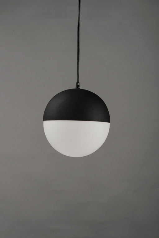 ET2 E20366-92BK Half Moon Large LED Pendant | Black
