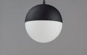 ET2 E20366-92BK Half Moon Large LED Pendant | Black
