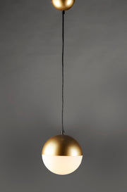 ET2 E20366-92MG Half Moon Large LED Pendant | Metallic Gold