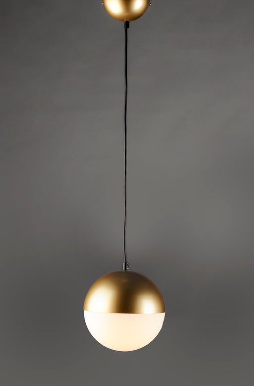 ET2 E20366-92MG Half Moon Large LED Pendant | Metallic Gold