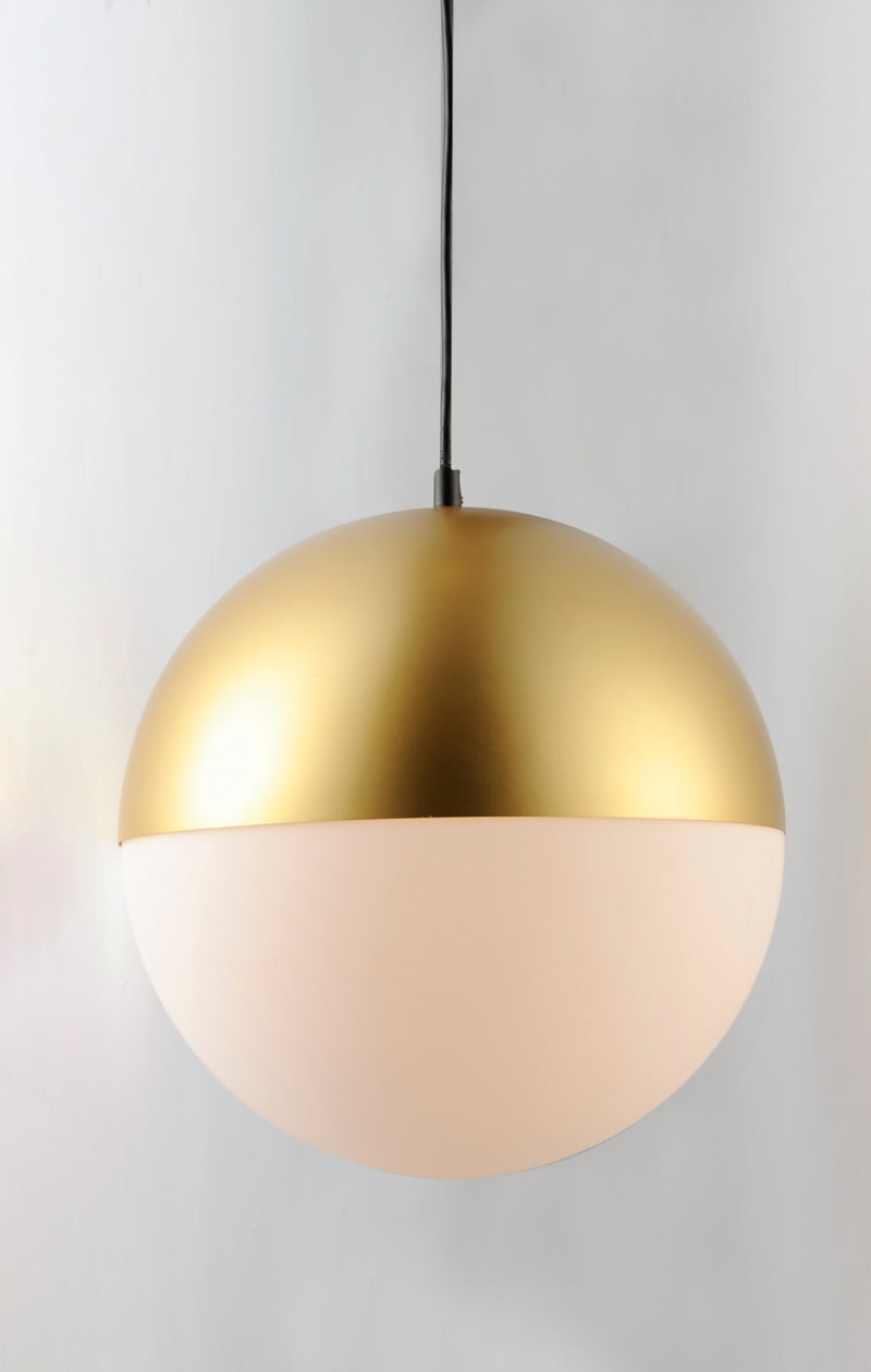 ET2 E20366-92MG Half Moon Large LED Pendant | Metallic Gold