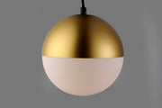 ET2 E20366-92MG Half Moon Large LED Pendant | Metallic Gold