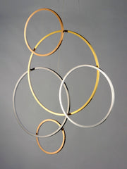 ET2 E20375-MPLT Union LED 5 Light Pendant | Multi-Plated