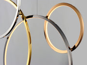 ET2 E20377-MPLT Union LED 5 Light Pendant | Multi-Plated