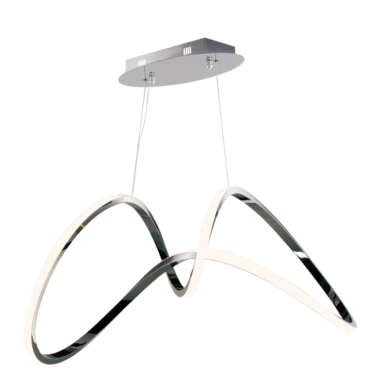 ET2 E20455-BC Perpetual LED Pendant | Black Chrome