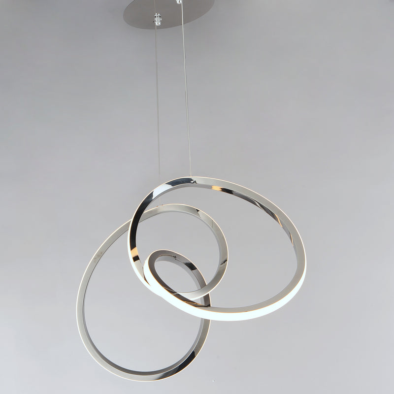 ET2 E20455-BC Perpetual LED Pendant | Black Chrome